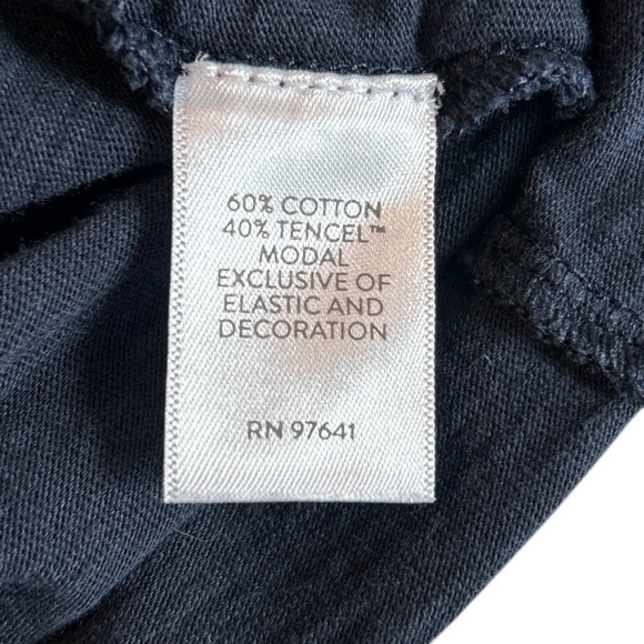 J. Jill Navy Blue Smocked Chest Button Down Tunic Top 3/4 Sleeves V-Neck Size 2X - Picture 8 of 10